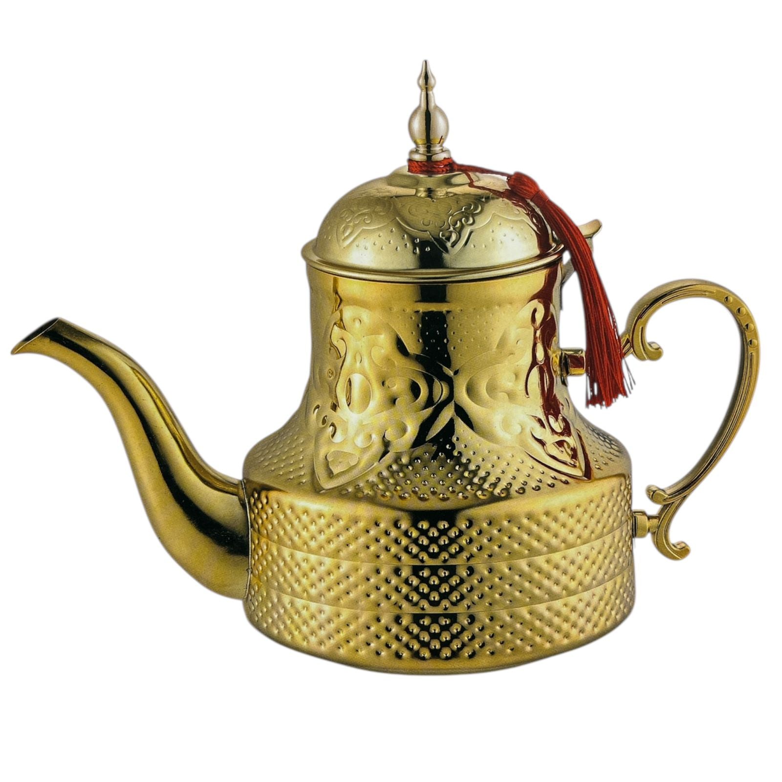 Théière Harim Sultan en Inox Dorée