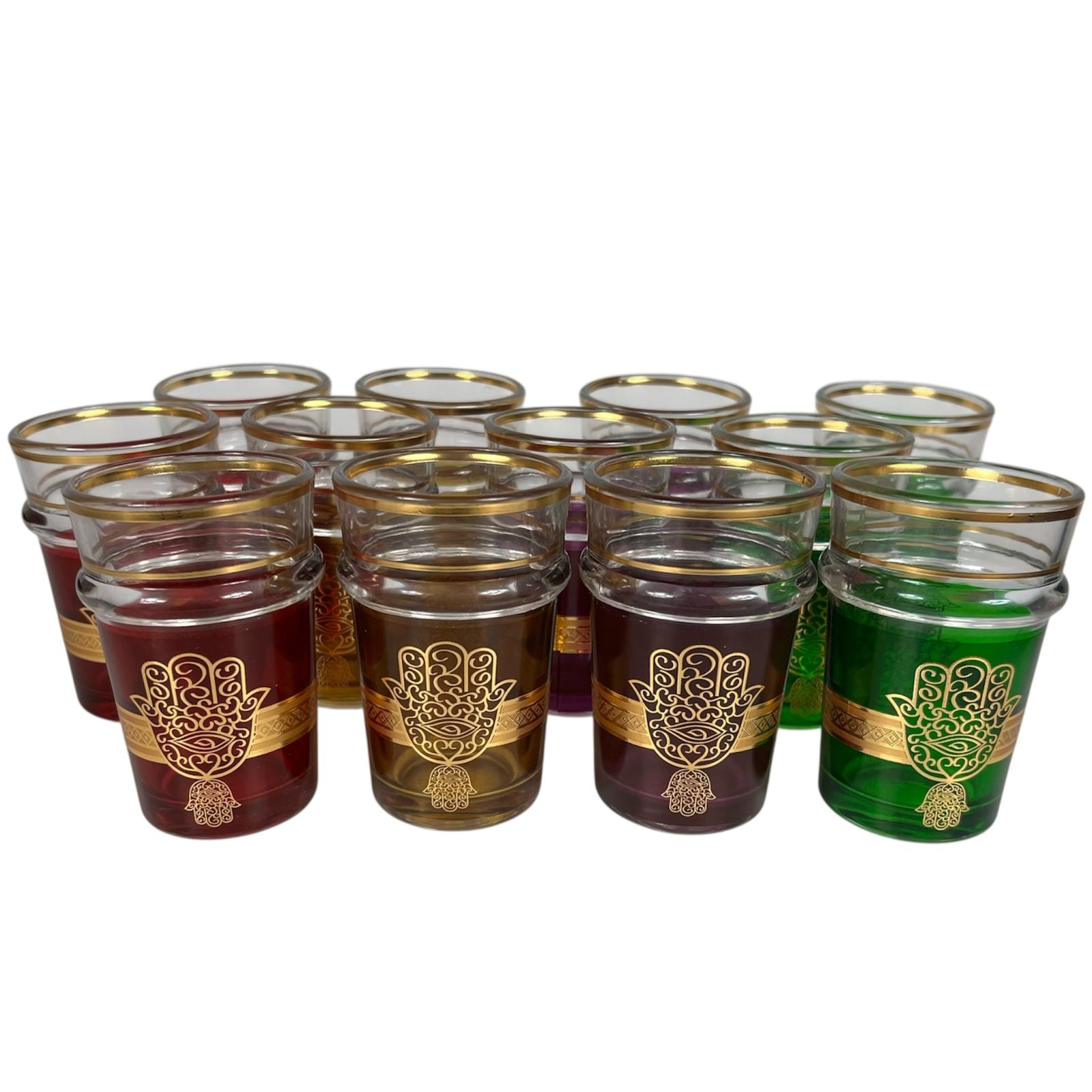 12 Verres à thé Khmissa
