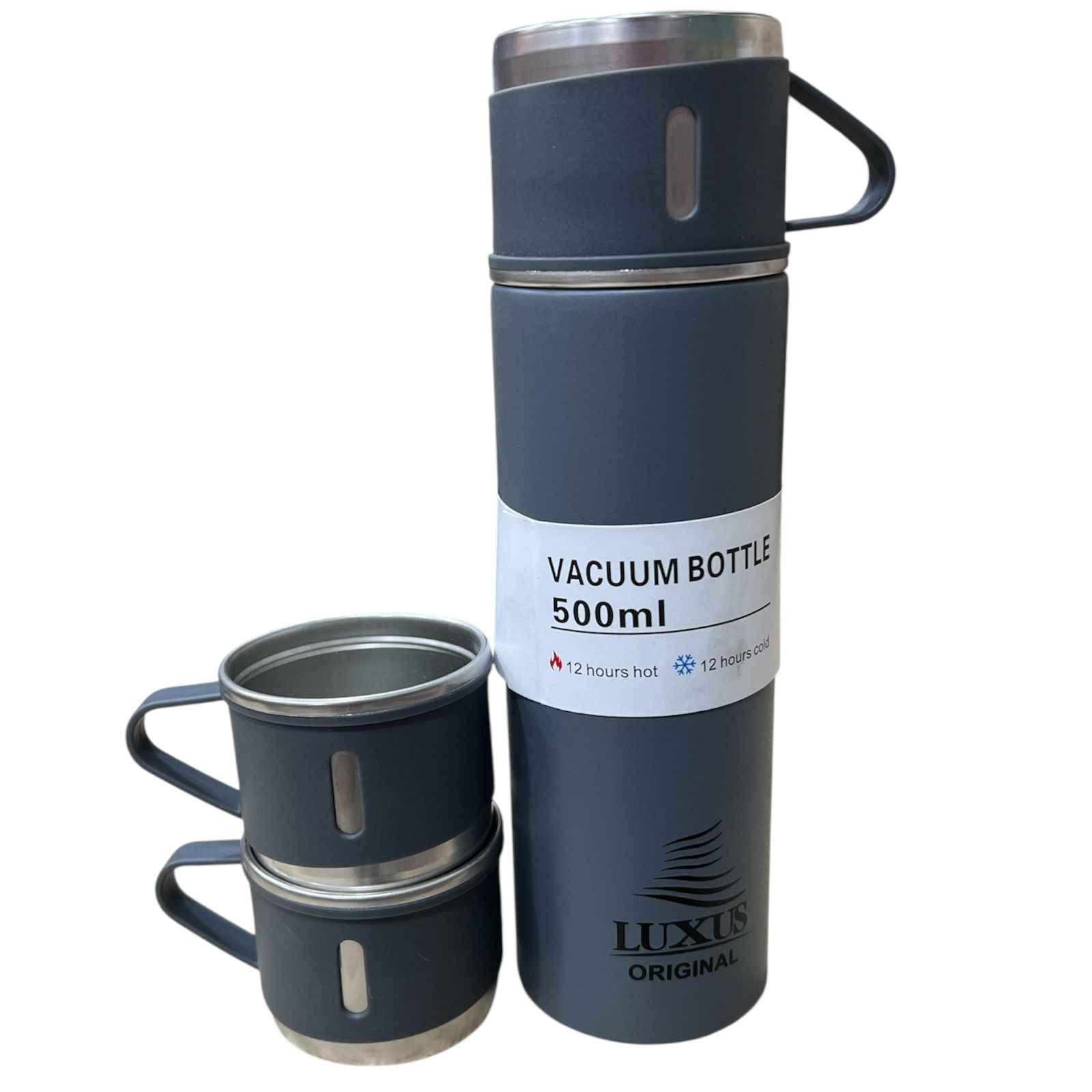 Thermos avec 3 Tasses en Inox